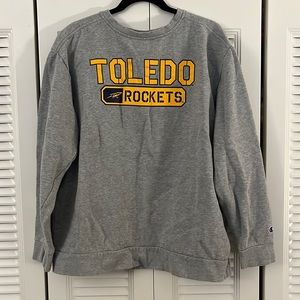 Grey Champion crew neck sweatshirt